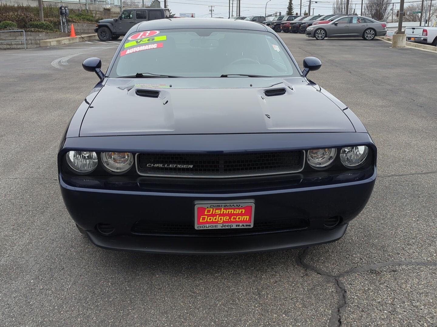 Used 2013 Dodge Challenger SXT with VIN 2C3CDYAG1DH705343 for sale in Spokane Valley, WA