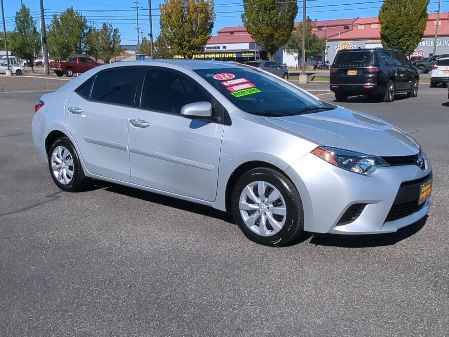 Used 2014 Toyota Corolla LE with VIN 2T1BURHE5EC064985 for sale in Spokane Valley, WA
