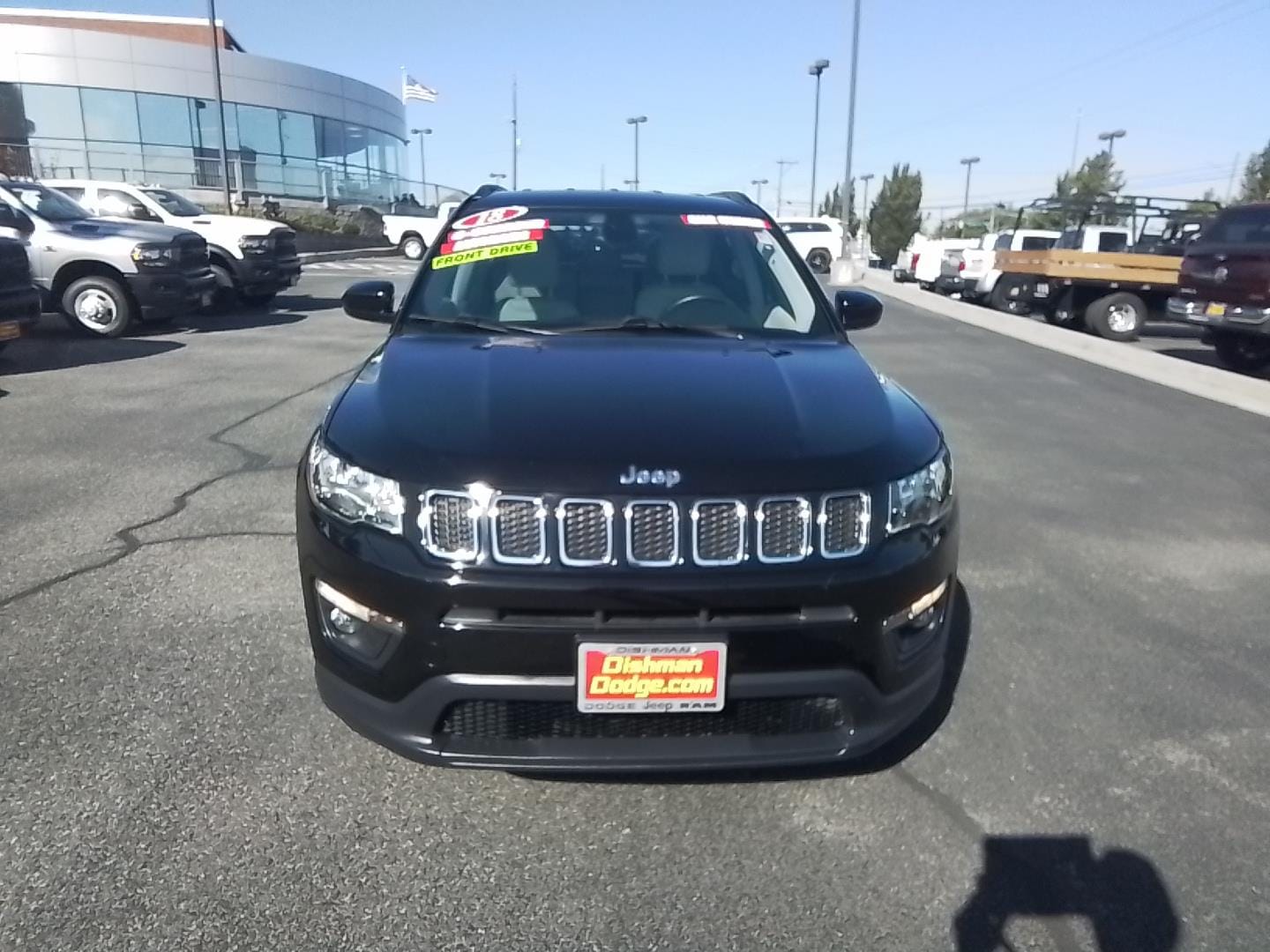 Used 2018 Jeep Compass Latitude with VIN 3C4NJCBB3JT272209 for sale in Spokane, WA