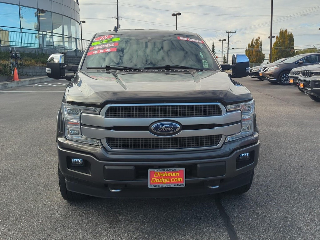 Used 2018 Ford F-150 Platinum Truck SuperCrew Cab