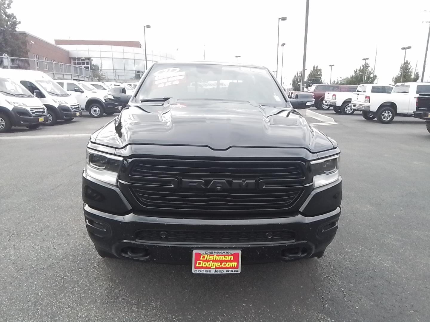 Used 2021 RAM Ram 1500 Pickup Laramie with VIN 1C6SRFRT9MN657359 for sale in Spokane, WA