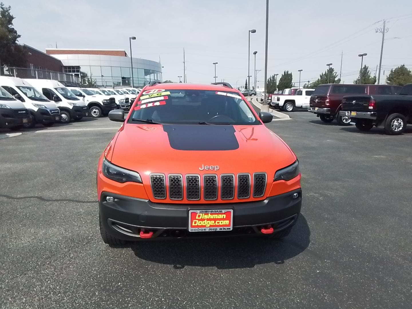 Used 2021 Jeep Cherokee Trailhawk with VIN 1C4PJMBX6MD128772 for sale in Spokane, WA