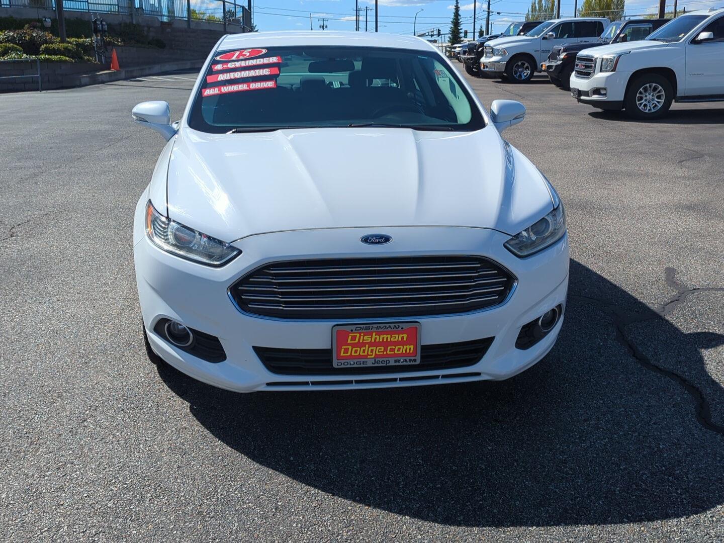 Used 2015 Ford Fusion SE with VIN 3FA6P0T90FR187139 for sale in Spokane, WA