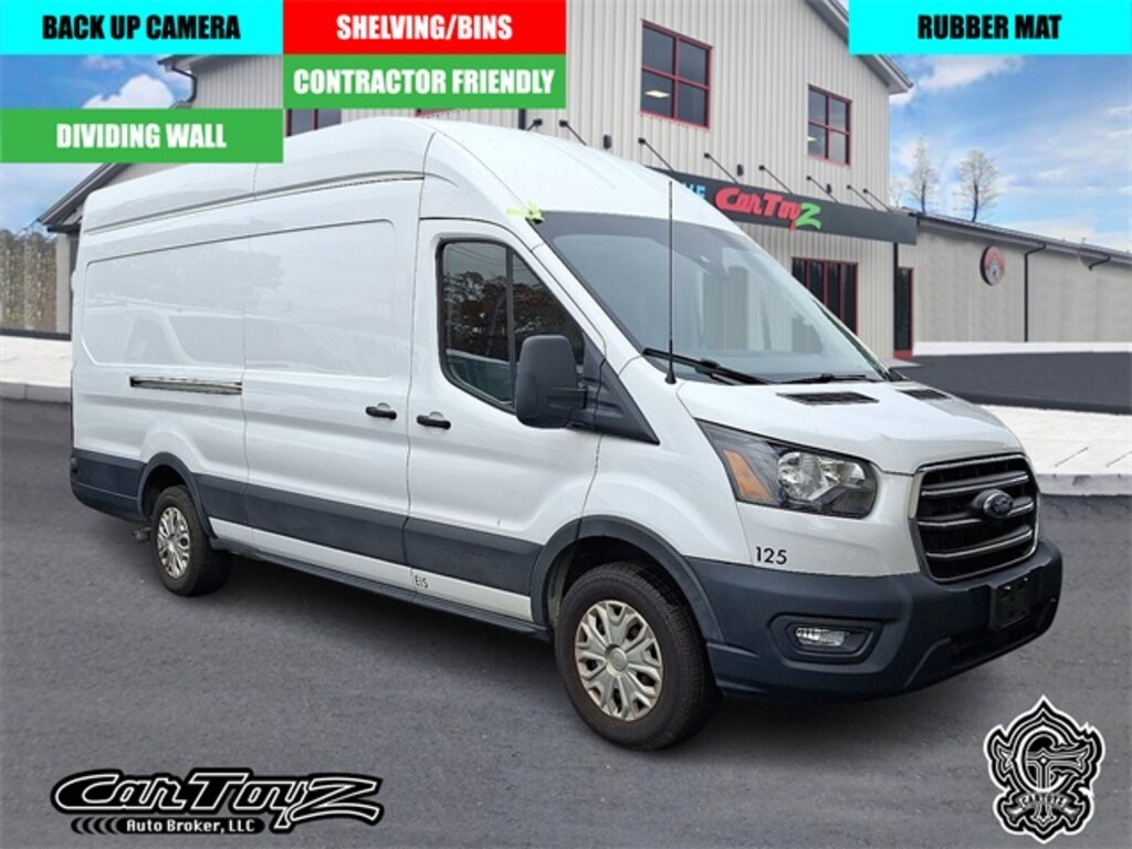 Used 2020 Ford Transit-250 High Roof Extended Length Rare Find Base Cargo Van