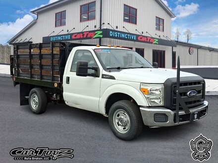 2015 Ford F-350SD Super Duty Stake Body w/ Tommy Lift | Heavy-Duty Work Truck | Contractor Special  Chassis