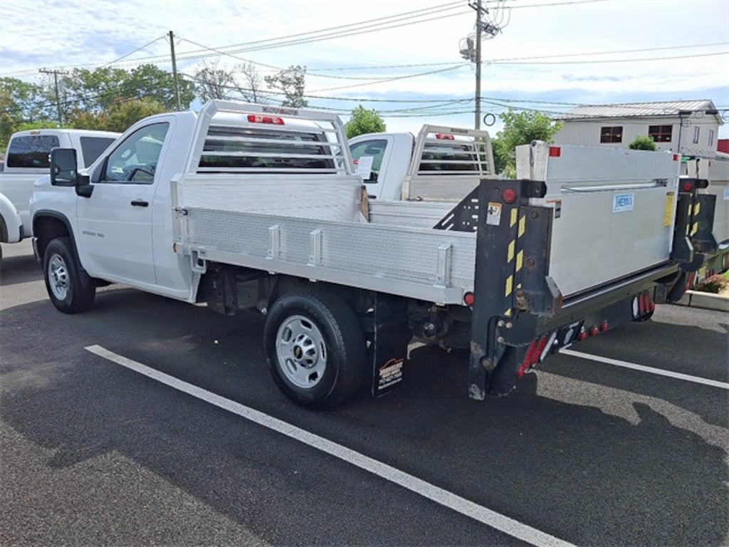 Used 2022 Chevrolet Silverado 2500HD 9 Flat Bed Stake Bed w/ Thieman Tailgate Truck