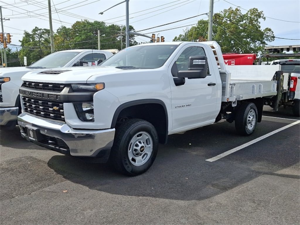 Used 2022 Chevrolet Silverado 2500HD 9 Flat Bed Stake Bed w/ Thieman Tailgate Truck