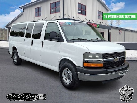 2014 Chevrolet Express 3500 🔥🚐 2014 CHEVROLET EXPRESS 3500 LT • PASSENGER VAN • V8 • CLEAN CARFAX 🚐🔥  👨‍👩‍👧‍👦 FULL SIZE PASSENGER VAN • V8 POWER • BUILT TO LAST 💥  💳 ITIN / NO CREDIT / FIRST TIME BUYER PROGRAM AVAILABLE ✅ 10% DOWN • 3 MONTH BANK ACCOUNT REQUIRED Minivan/Van