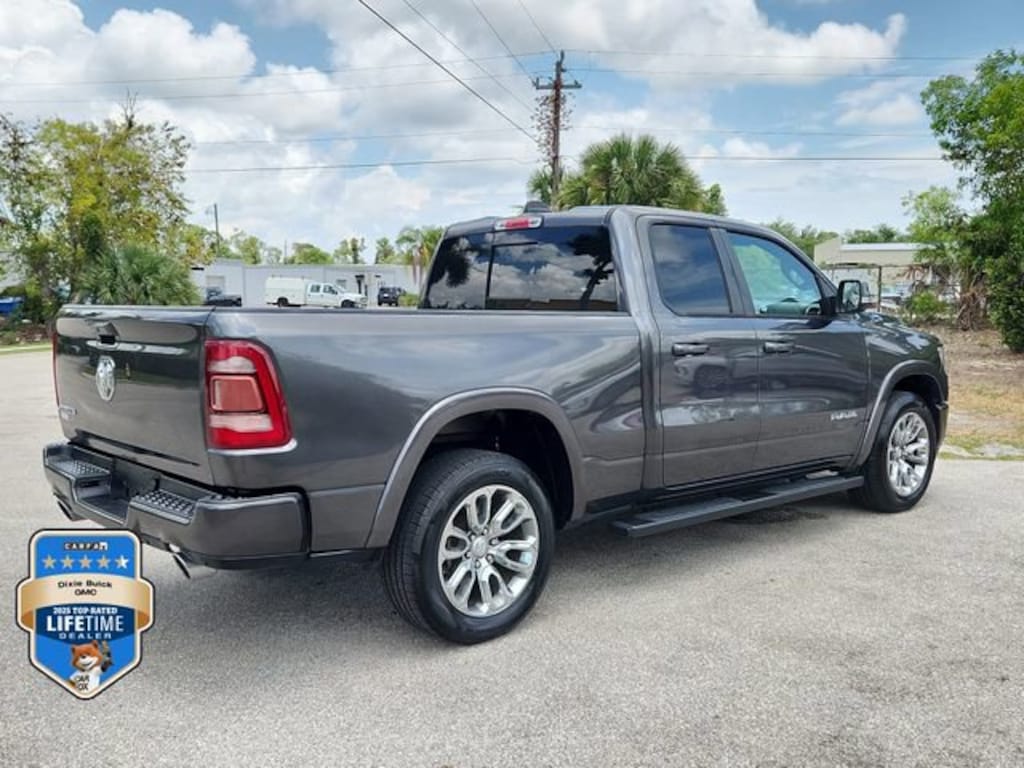 Used 2019 Ram 1500 Laramie Quad Cab 4x2 64 Box Truck