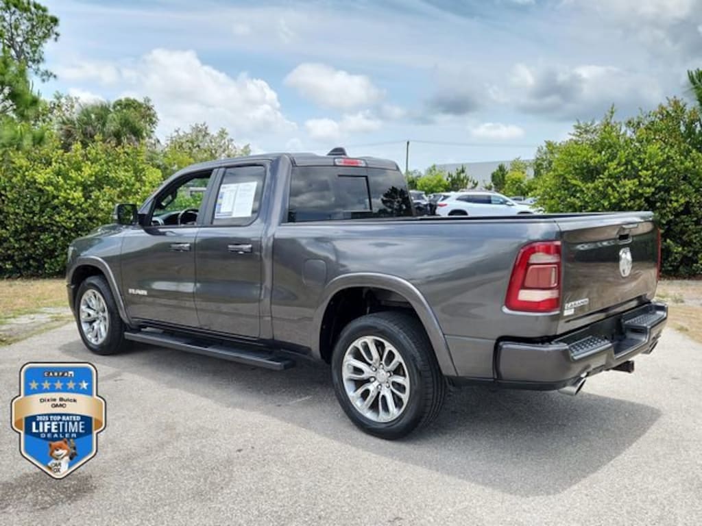 Used 2019 Ram 1500 Laramie Quad Cab 4x2 64 Box Truck