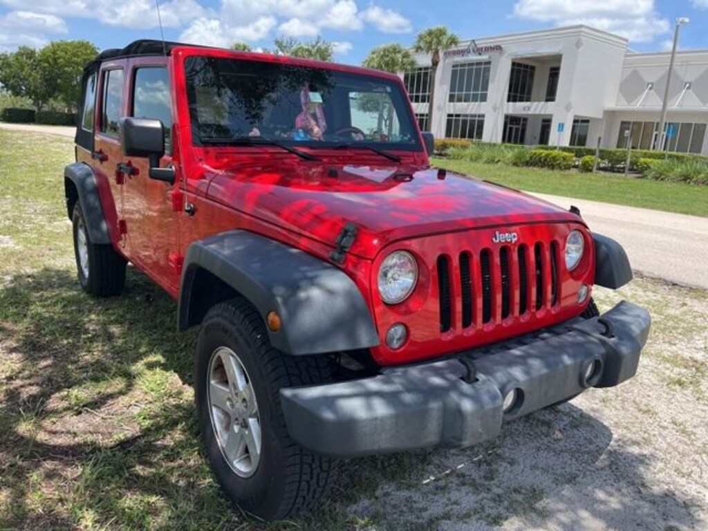 Used 2016 Jeep Wrangler Unlimited Sport SUV