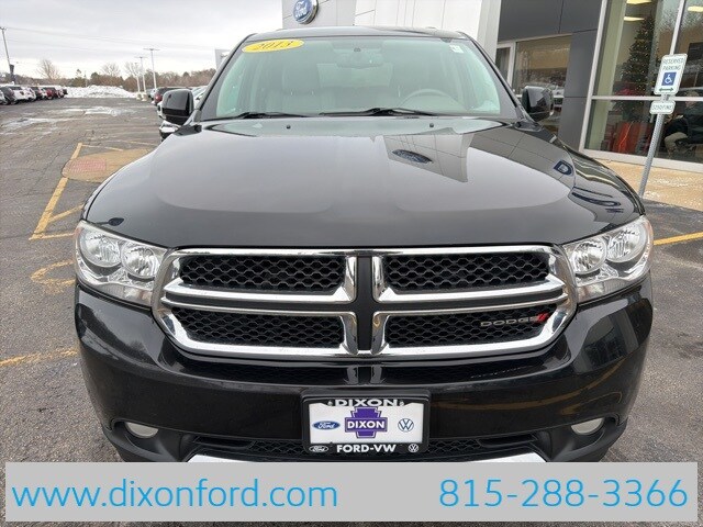 Used 2013 Dodge Durango Crew with VIN 1C4RDJDGXDC657496 for sale in Dixon, IL