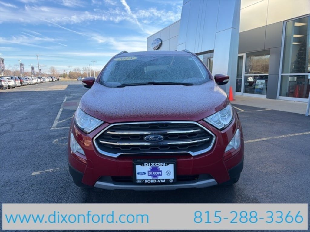 Used 2018 Ford EcoSport Titanium SUV