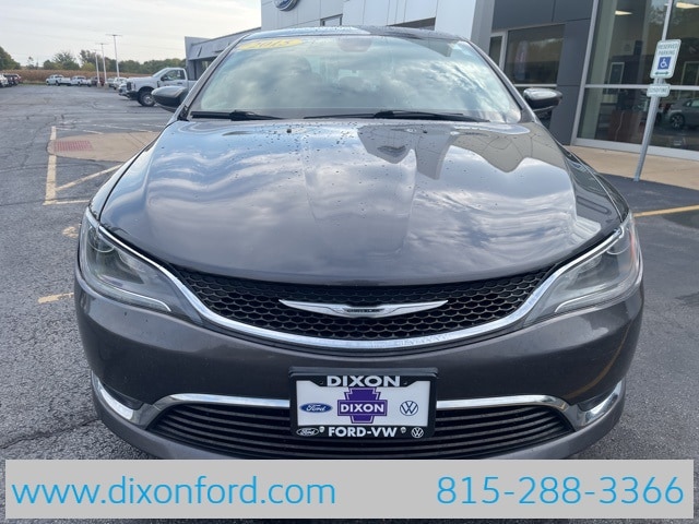 Used 2015 Chrysler 200 Limited with VIN 1C3CCCAB4FN546273 for sale in Dixon, IL
