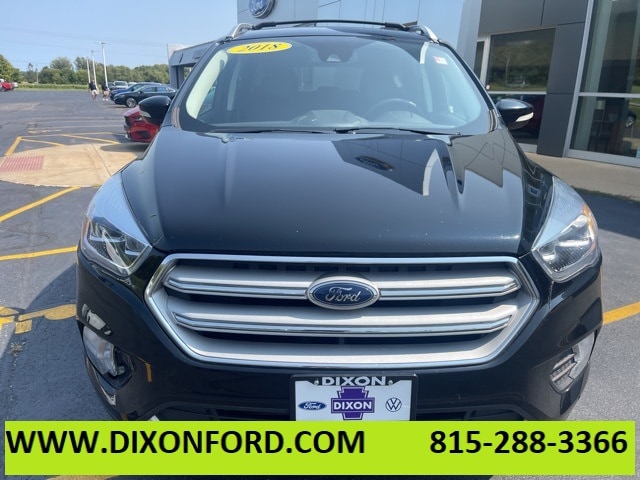 Used 2018 Ford Escape Titanium with VIN 1FMCU9J96JUC32272 for sale in Dixon, IL