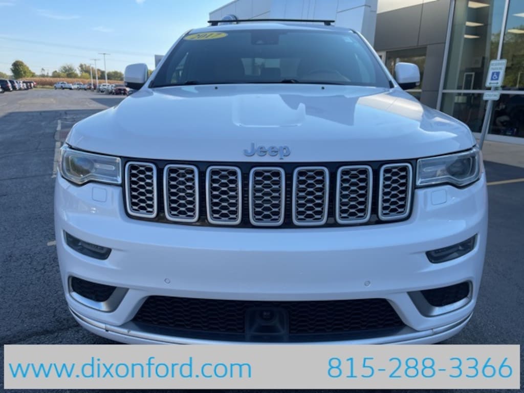 Used 2017 Jeep Grand Cherokee Summit SUV