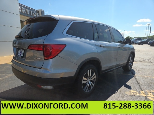 Used 2016 Honda Pilot EX-L with VIN 5FNYF6H71GB114087 for sale in Dixon, IL