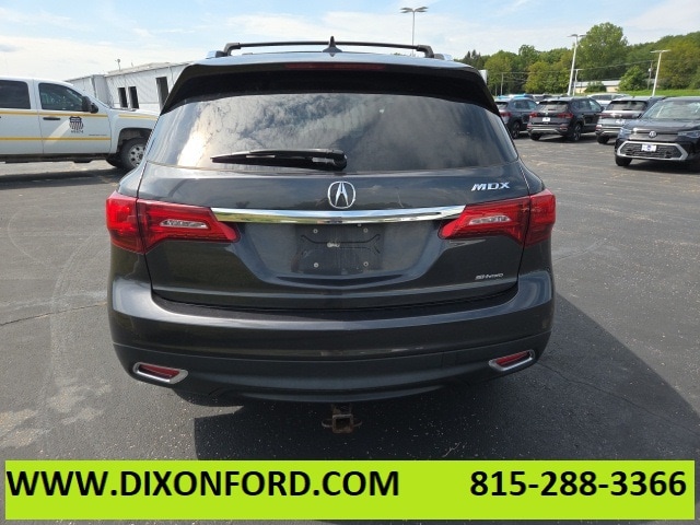 Used 2016 Acura MDX Technology Package with VIN 5FRYD4H48GB020366 for sale in Dixon, IL