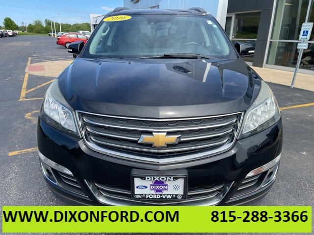 Used 2016 Chevrolet Traverse LTZ with VIN 1GNKRJKD4GJ298102 for sale in Dixon, IL