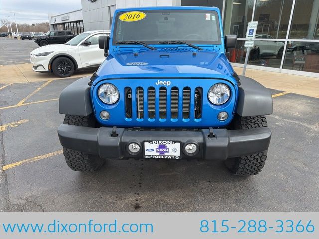 Used 2016 Jeep Wrangler Sport with VIN 1C4AJWAG5GL241917 for sale in Dixon, IL