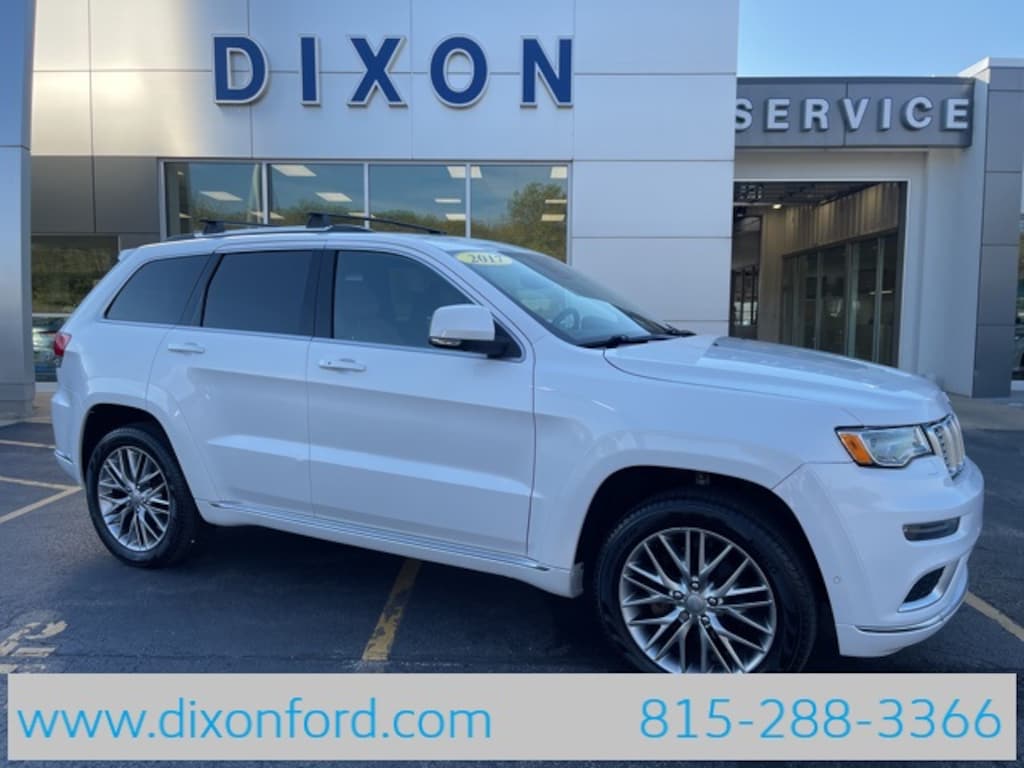 Used 2017 Jeep Grand Cherokee Summit SUV