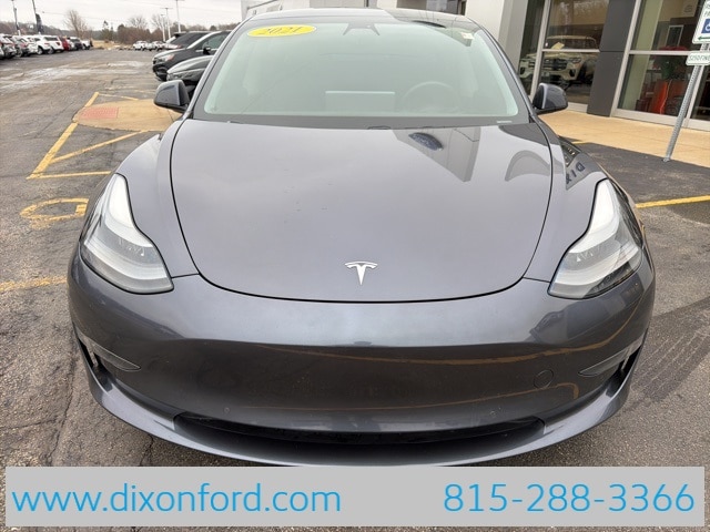 Used 2021 Tesla Model 3 Base with VIN 5YJ3E1EB0MF919115 for sale in Dixon, IL