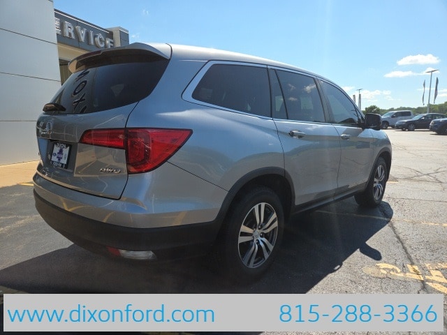 Used 2016 Honda Pilot EX-L with VIN 5FNYF6H71GB114087 for sale in Dixon, IL