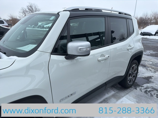 Used 2018 Jeep Renegade Limited with VIN ZACCJBDB4JPG76755 for sale in Dixon, IL