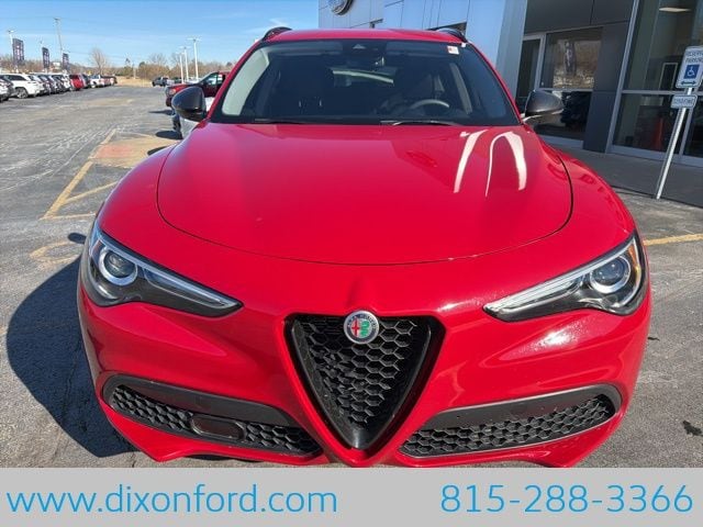 Used 2020 Alfa Romeo Stelvio Sport with VIN ZASPAKAN4L7C92076 for sale in Dixon, IL