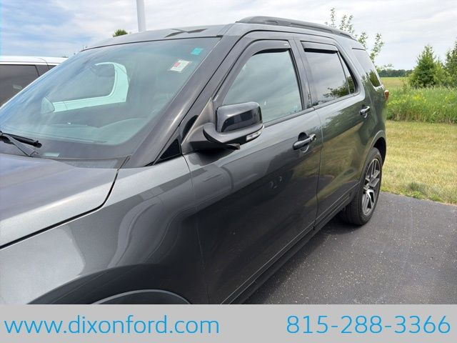 Used 2017 Ford Explorer Sport with VIN 1FM5K8GT6HGB03940 for sale in Dixon, IL