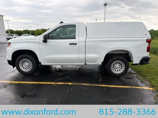 Used 2023 Chevrolet Silverado 1500 Work Truck with VIN 3GCNAAEK0PG355775 for sale in Dixon, IL
