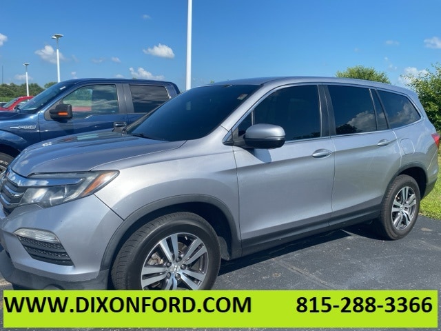 Used 2016 Honda Pilot EX-L with VIN 5FNYF6H71GB114087 for sale in Dixon, IL