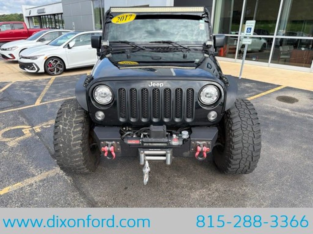 Used 2017 Jeep Wrangler Rubicon SUV