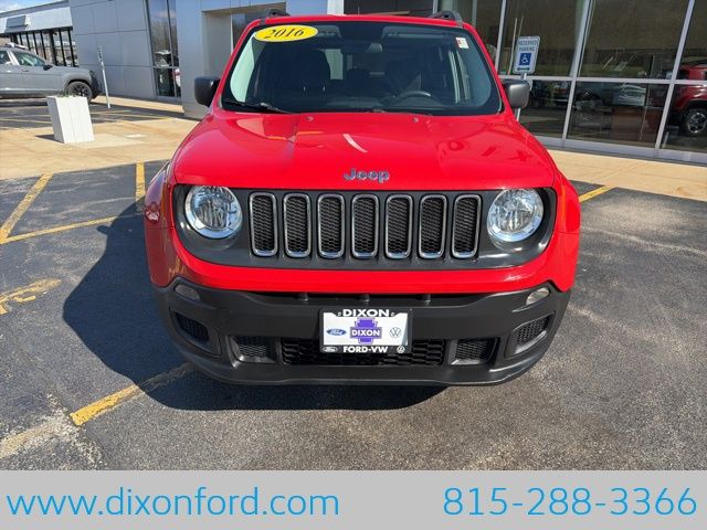 Used 2016 Jeep Renegade Sport with VIN ZACCJBAT0GPD87264 for sale in Dixon, IL