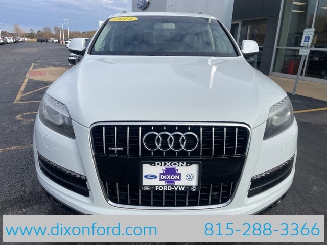 Used 2014 Audi Q7 Premium with VIN WA1CGBFE3ED008255 for sale in Dixon, IL