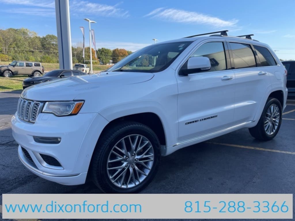 Used 2017 Jeep Grand Cherokee Summit SUV
