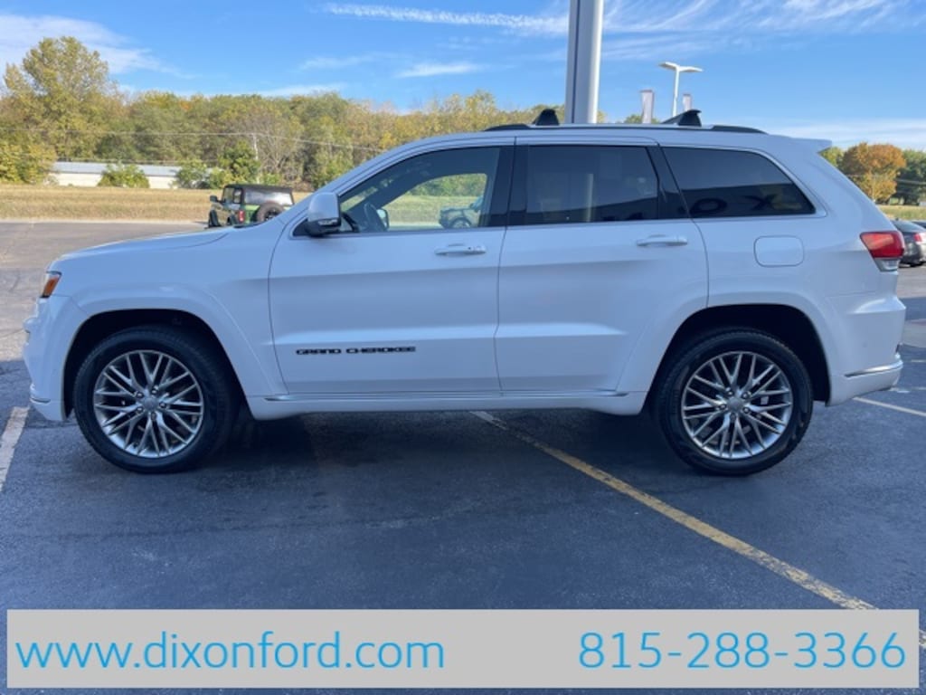 Used 2017 Jeep Grand Cherokee Summit SUV