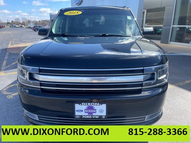 Used 2018 Ford Flex Limited with VIN 2FMHK6D87JBA01836 for sale in Dixon, IL