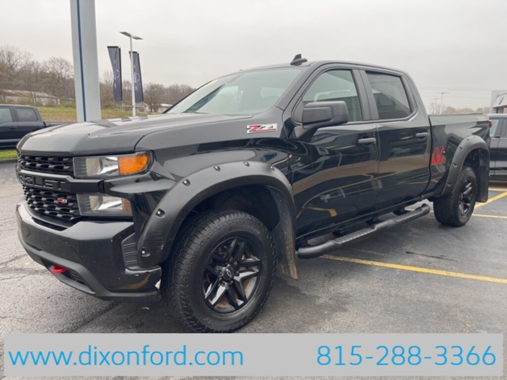 Used 2019 Chevrolet Silverado 1500 Custom Trail Boss Truck