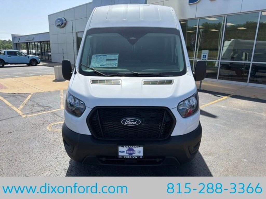 New 2026 Ford Transit-350 Cargo Base w/9,950 lb. GVWR Van High Roof Ext. Van
