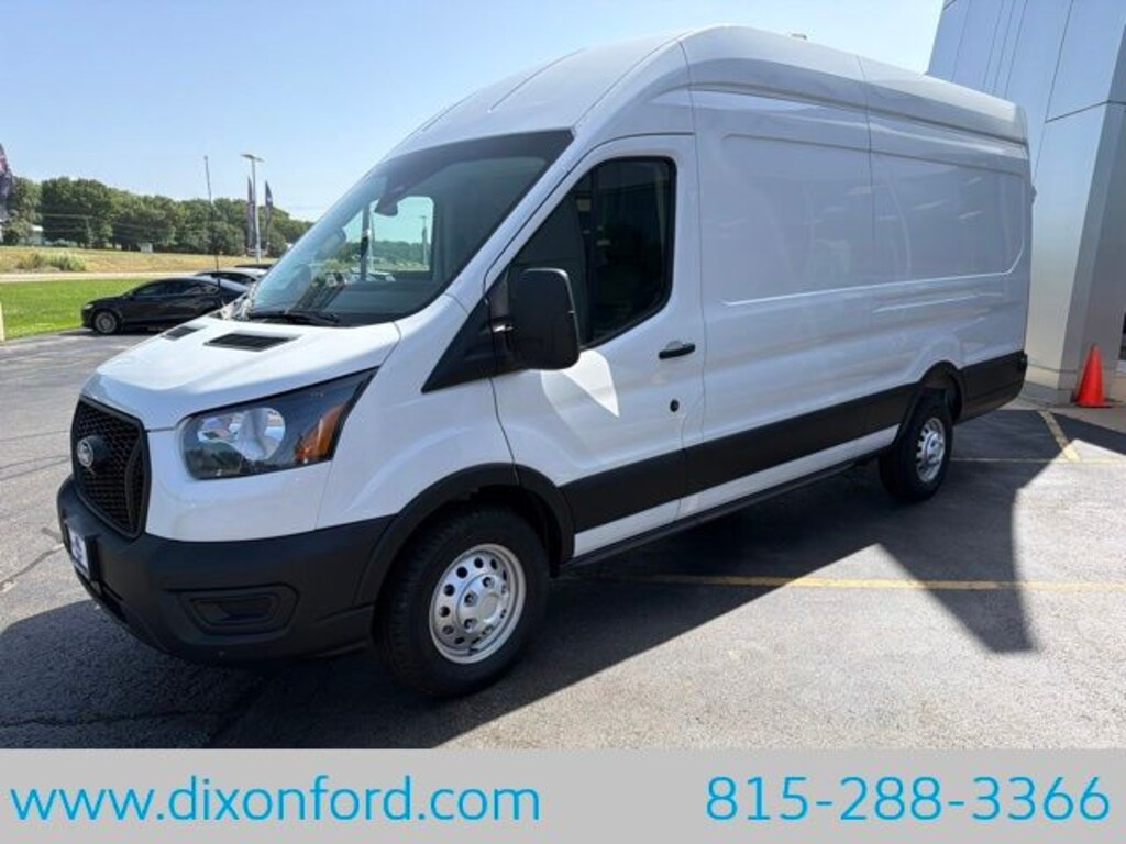 New 2026 Ford Transit-350 Cargo Base w/9,950 lb. GVWR Van High Roof Ext. Van