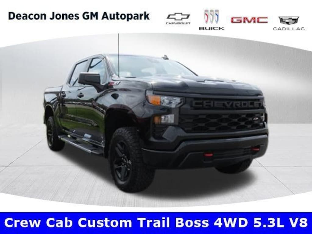 Certified 2025 Chevrolet Silverado 1500 Custom Trail Boss Truck