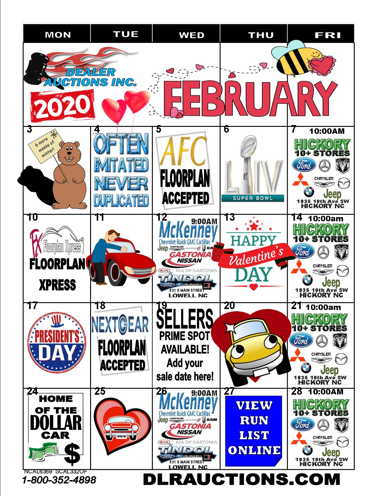 Auctions Dealer Auctions, Inc.