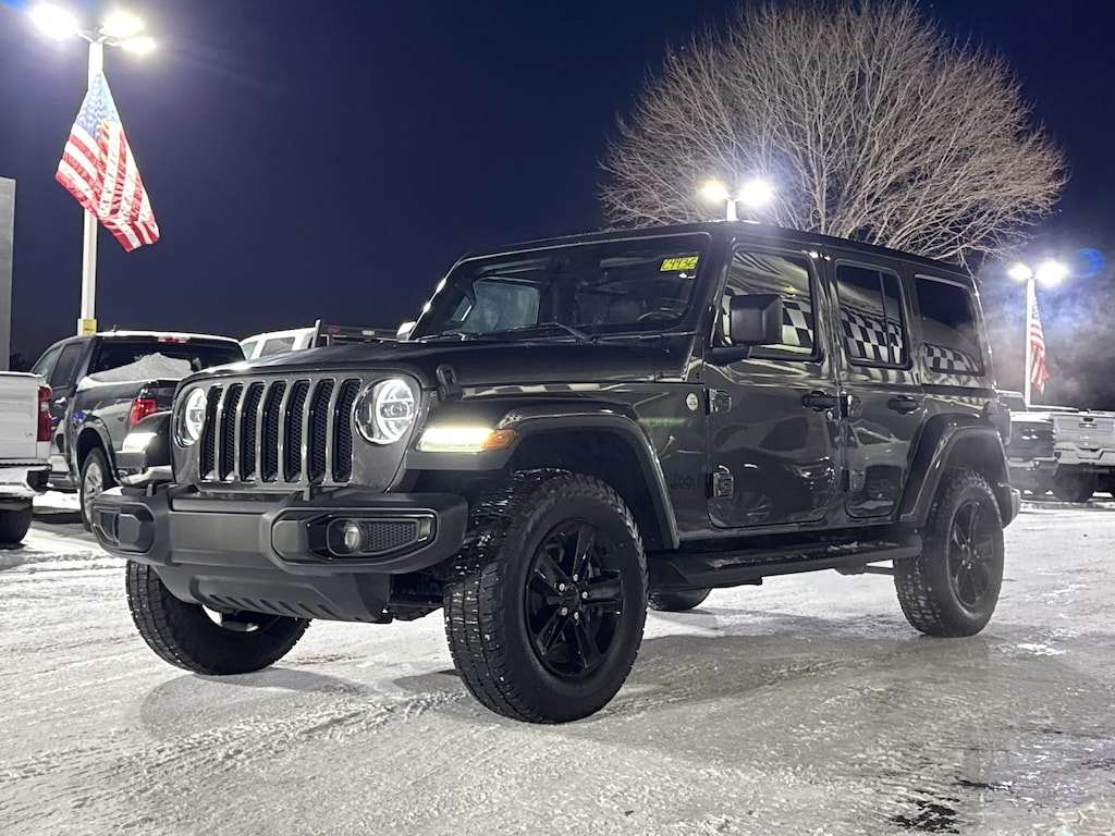Used 2019 Jeep Wrangler Unlimited Sahara 4x4 SUV