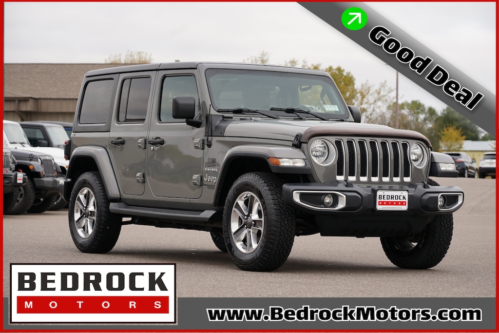 Used 2018 Jeep Wrangler Unlimited Sahara 4x4 SUV