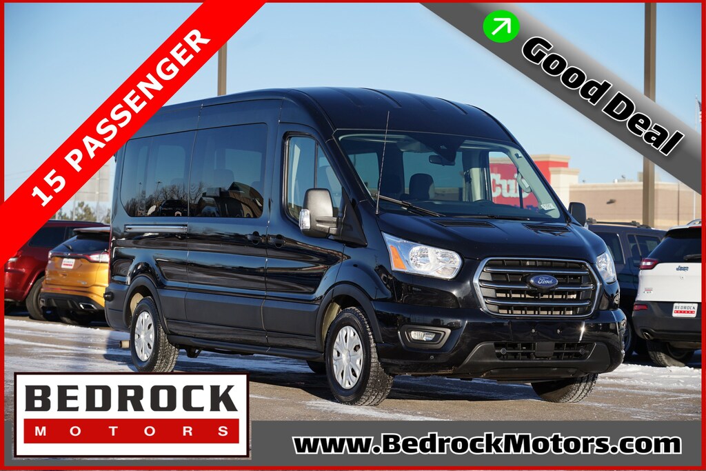 Used 2020 Ford Transit-350 Passenger Wagon Medium Roof Van