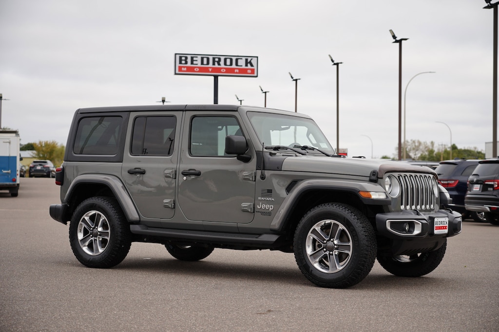 Used 2018 Jeep Wrangler Unlimited Sahara 4x4 SUV