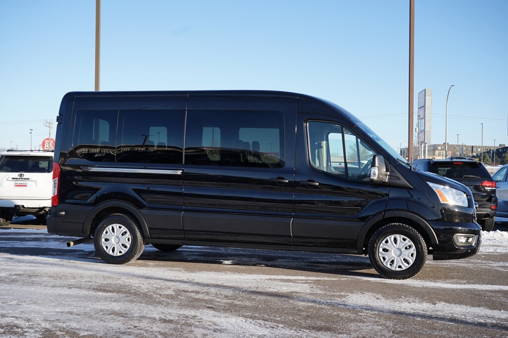 Used 2020 Ford Transit-350 Passenger Wagon Medium Roof Van
