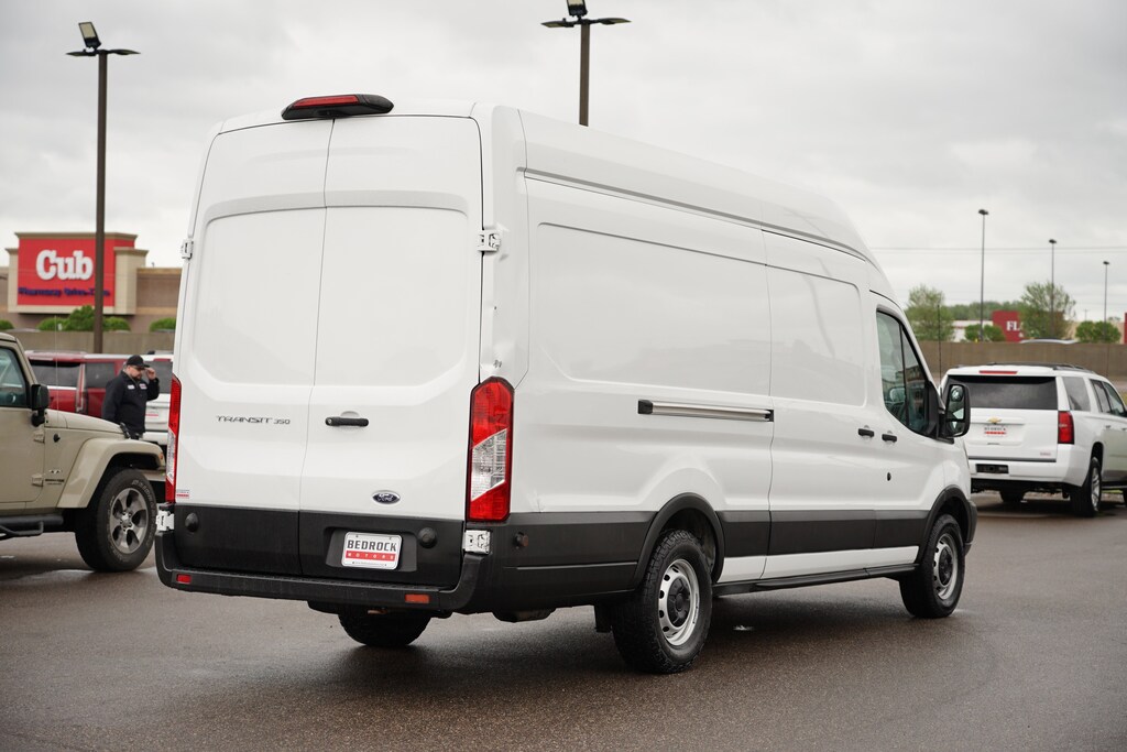Used 2019 Ford Transit-350 Base w/Sliding Pass-Side Cargo Door Van High Roof Ext. Cargo Van