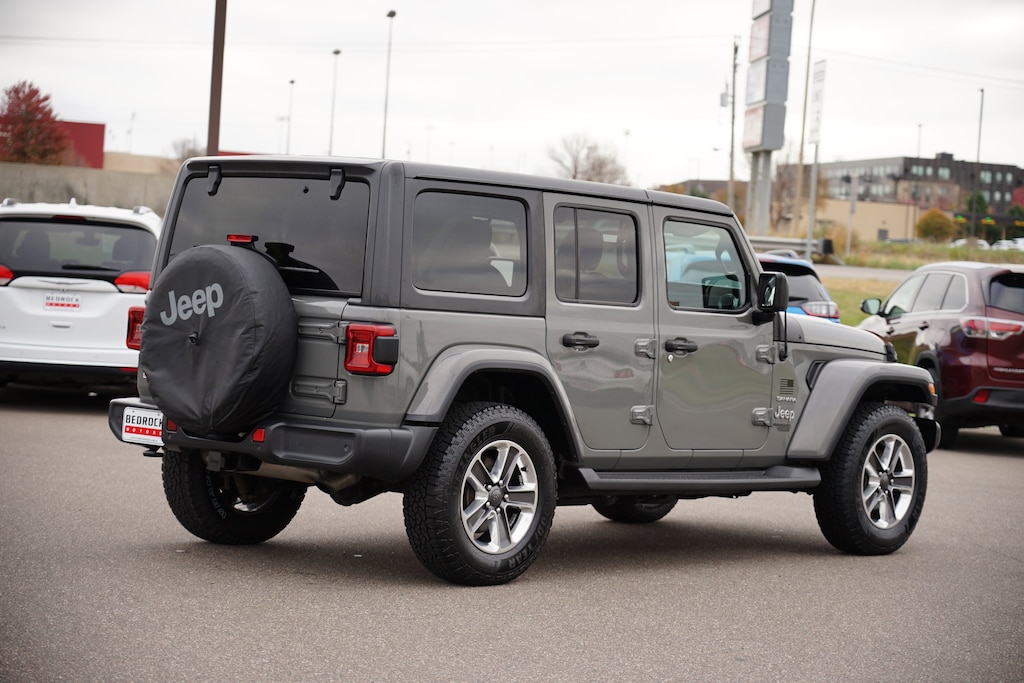 Used 2018 Jeep Wrangler Unlimited Sahara 4x4 SUV